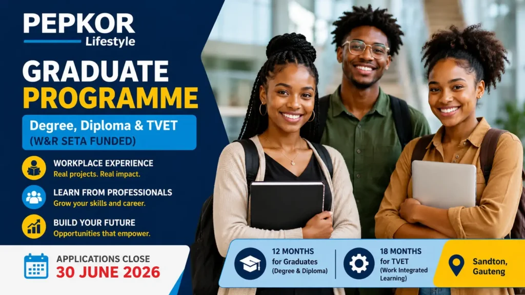 Pepkor Graduate Programme 2026