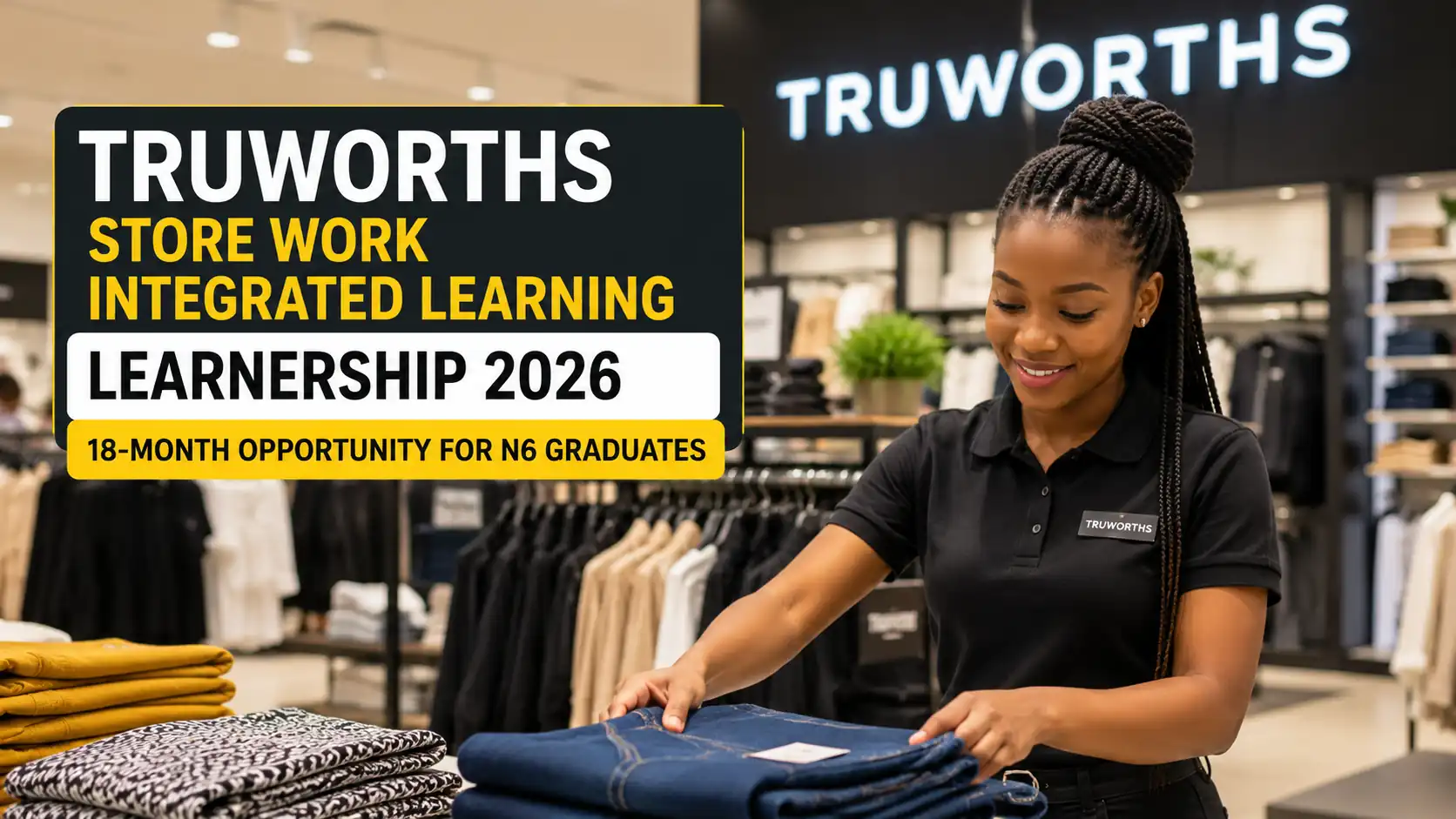 the Truworths Store Work Integrated Learning Learnership 2026